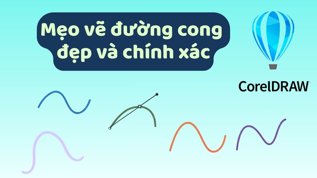 Mẹo vẽ đường cong đẹp và chính xác trong CorelDRAW