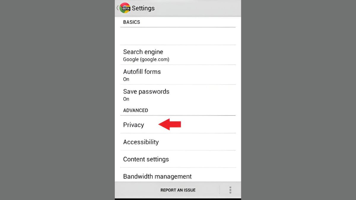 Hướng dẫn xóa cookie Chrome trên điện thoại 1