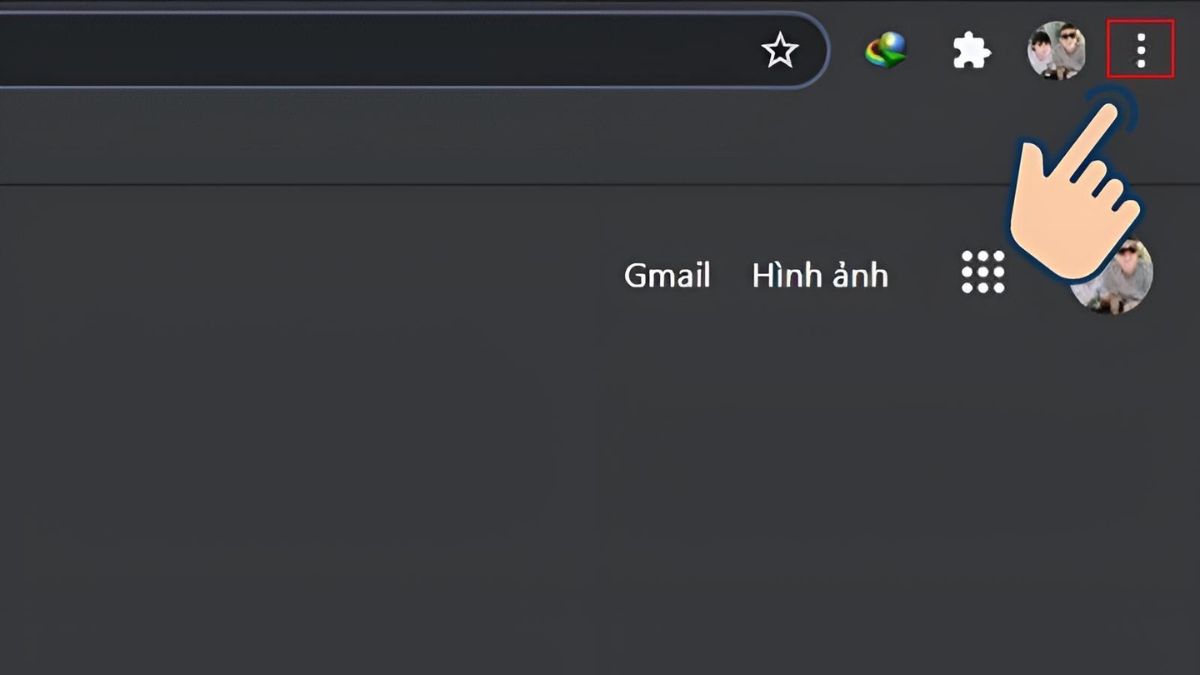 Xóa cookie Chrome trên trình duyệt máy tính 1