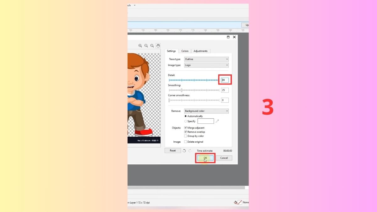 3 cách xóa nền trong Corel hiệu quả 11