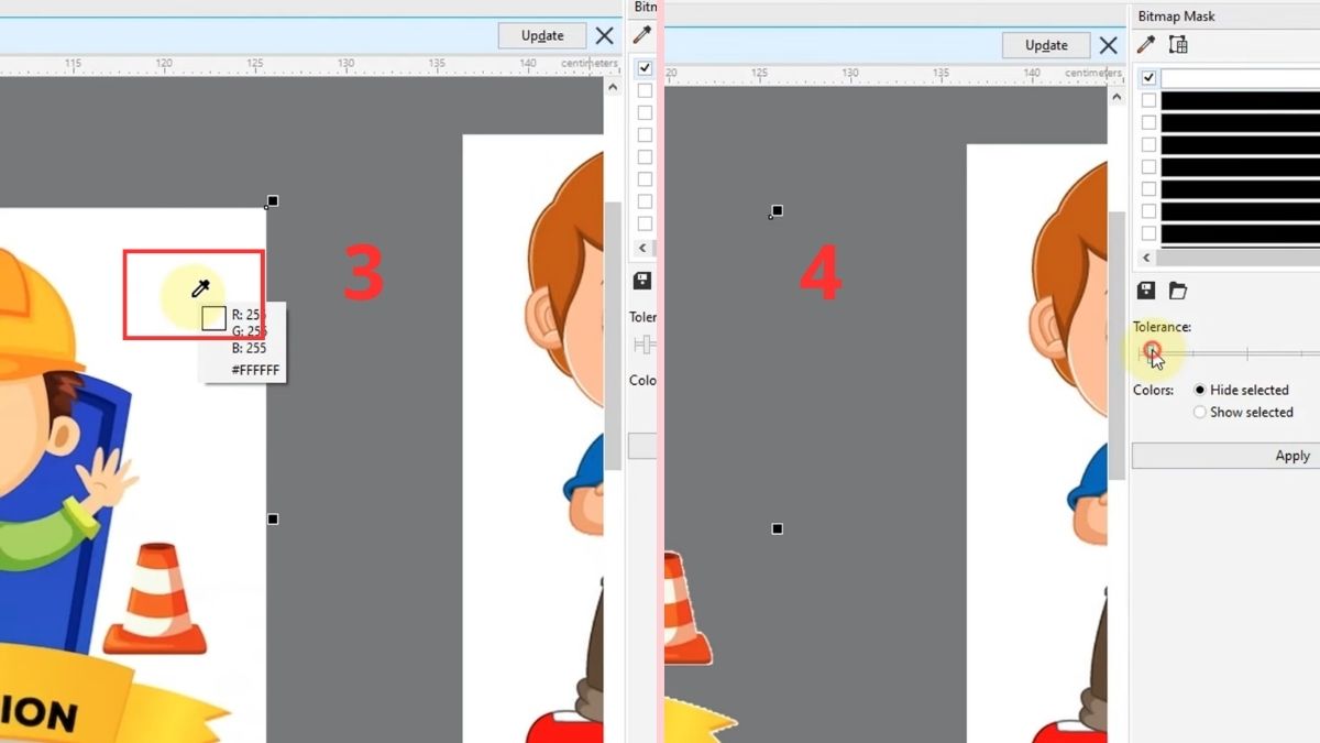 3 cách xóa nền trong Corel hiệu quả 8