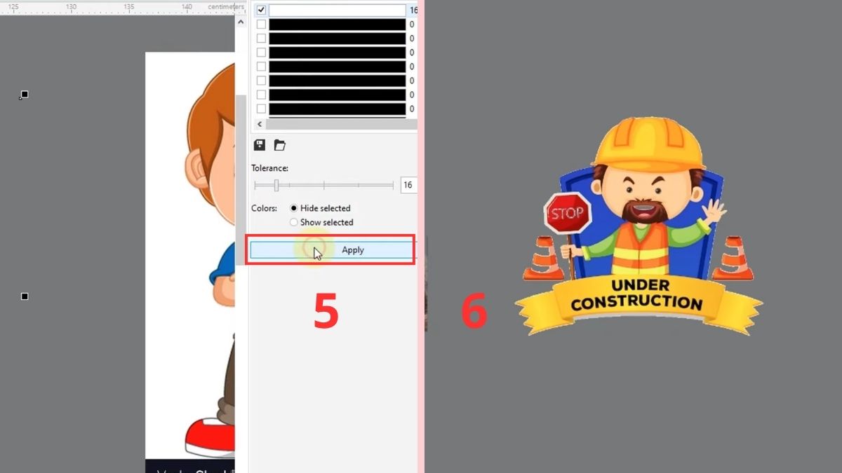 3 cách xóa nền trong Corel hiệu quả 9