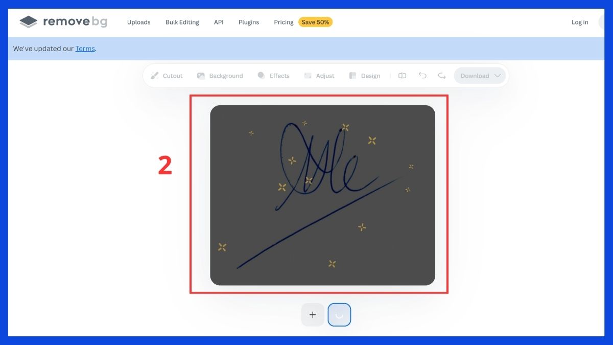 Xóa nền chữ ký bằng công cụ online rồi chèn vào Word 2