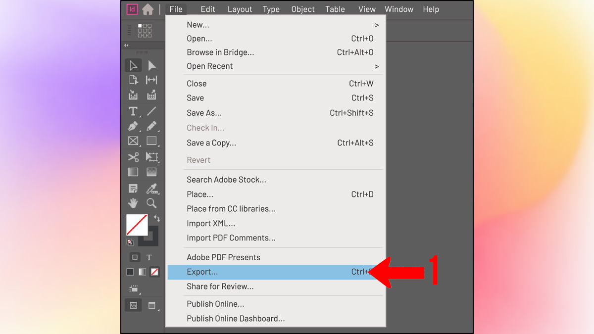 Hướng dẫn xuất file in trong InDesign chuẩn nhất 1
