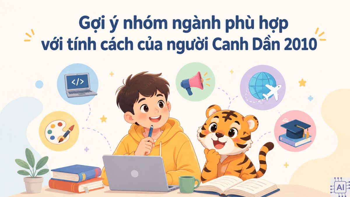 Nhóm ngành phù hợp với tính cách của người Canh Dần 2010