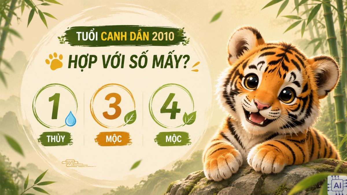 Người sinh năm 2010 hợp với số mấy?