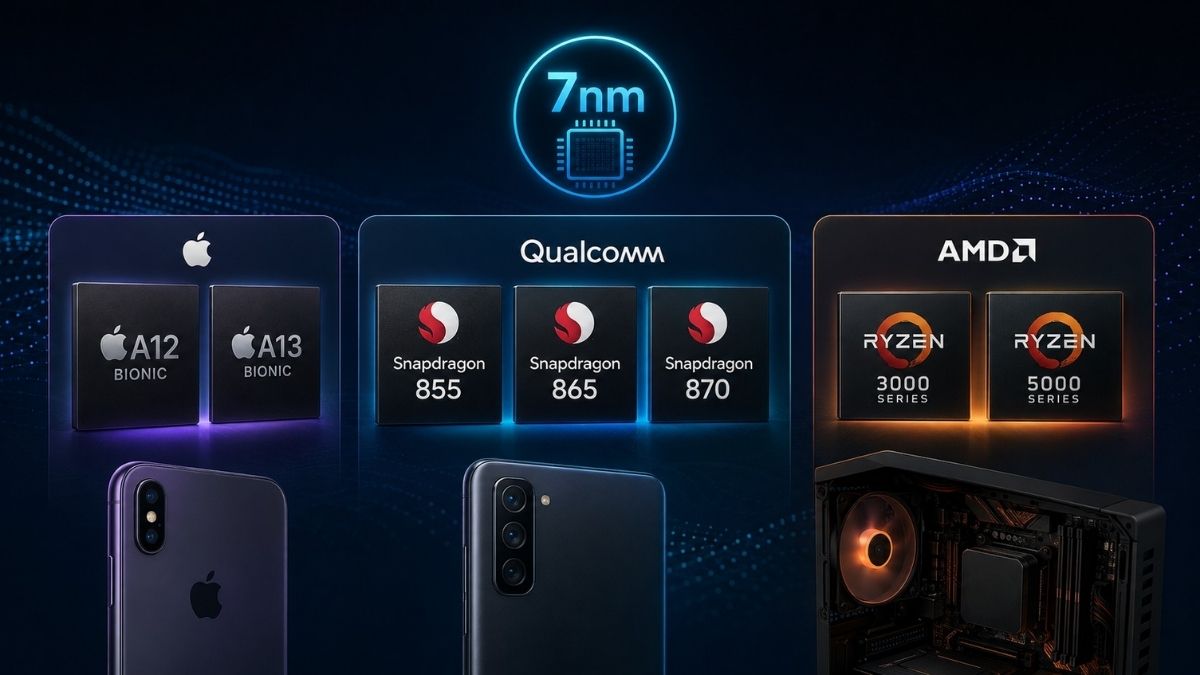 Những chip 7nm phổ biến hiện nay