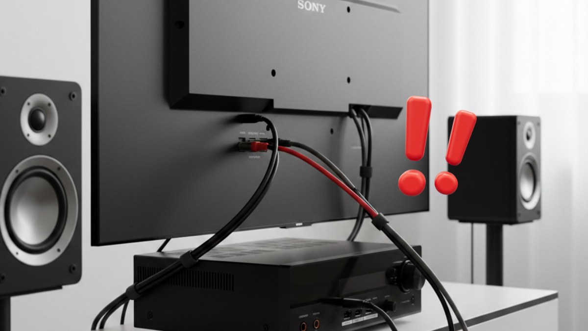 Một số lưu ý khi kết nối tivi Sony với amply