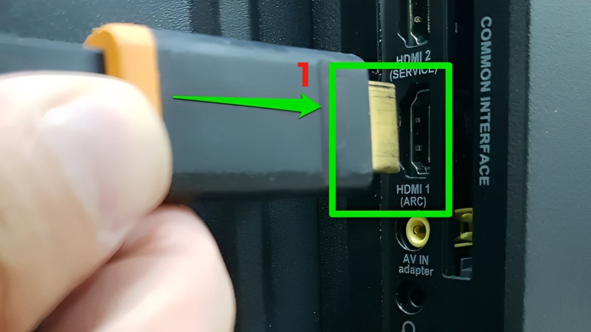 Cách kết nối Tivi Sony với amply bằng cổng HDMI ARC hoặc eARC bước 2