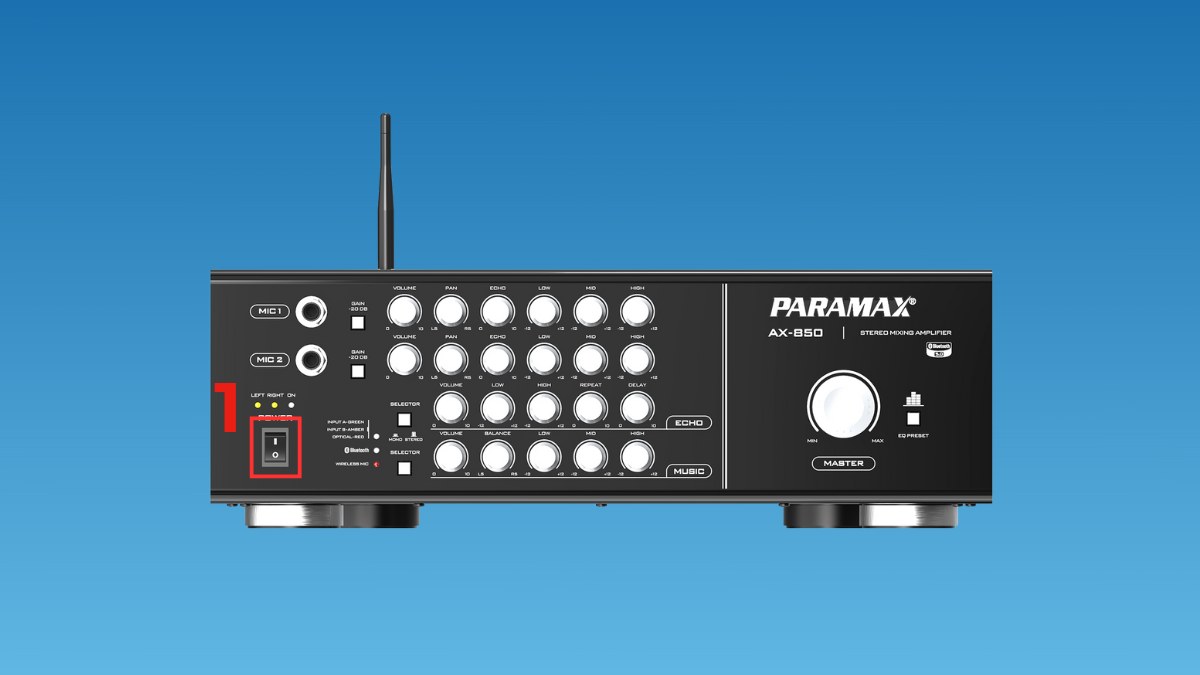 Cách chuyển âm thanh từ Tivi Sony sang amply bằng Bluetooth bước 1