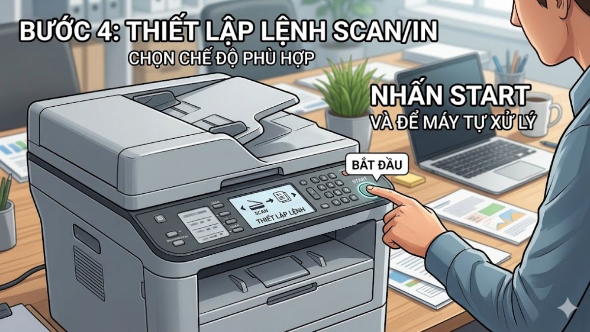 Hướng dẫn sử dụng khay ADF đúng cách và bền bỉ bước 4