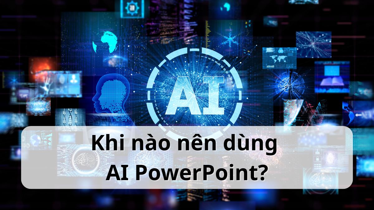 Khi cần chuẩn bị bài trình chiếu chỉnh chu nhưng không có nhiều thời gian thì AI PowerPoint là lựa chọn hoàn hảo