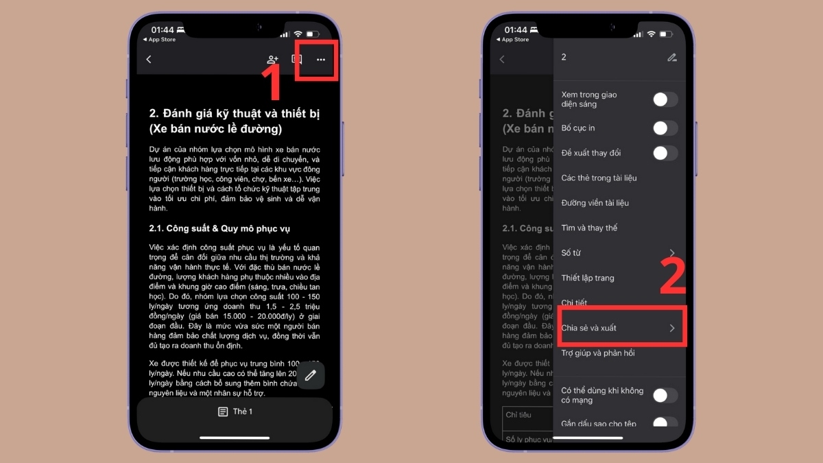 Cách sử dụng AirPrint để in tài liệu từ Docs, Sheet, Slides bước 1