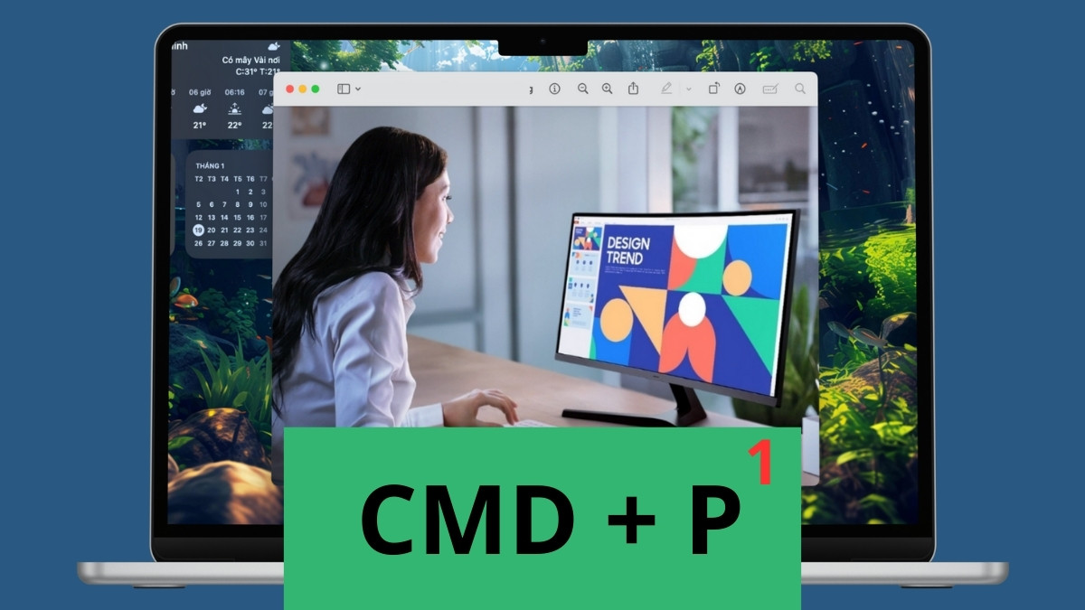 Cách in tài liệu từ Mac bằng AirPrint bước 1