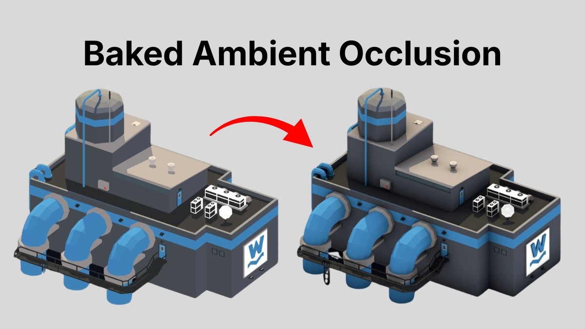 Baked Ambient Occlusion là kỹ thuật xử lý tĩnh