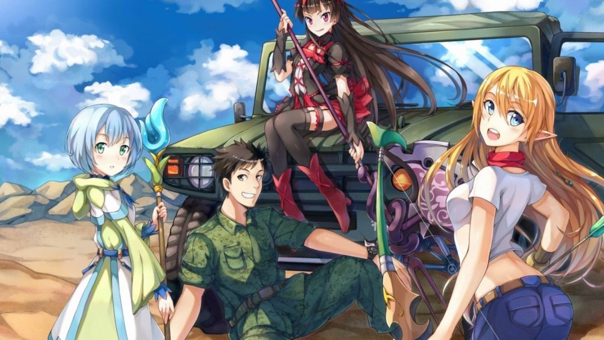 Cổng Chiến Tranh là bộ anime quân đội cực hay