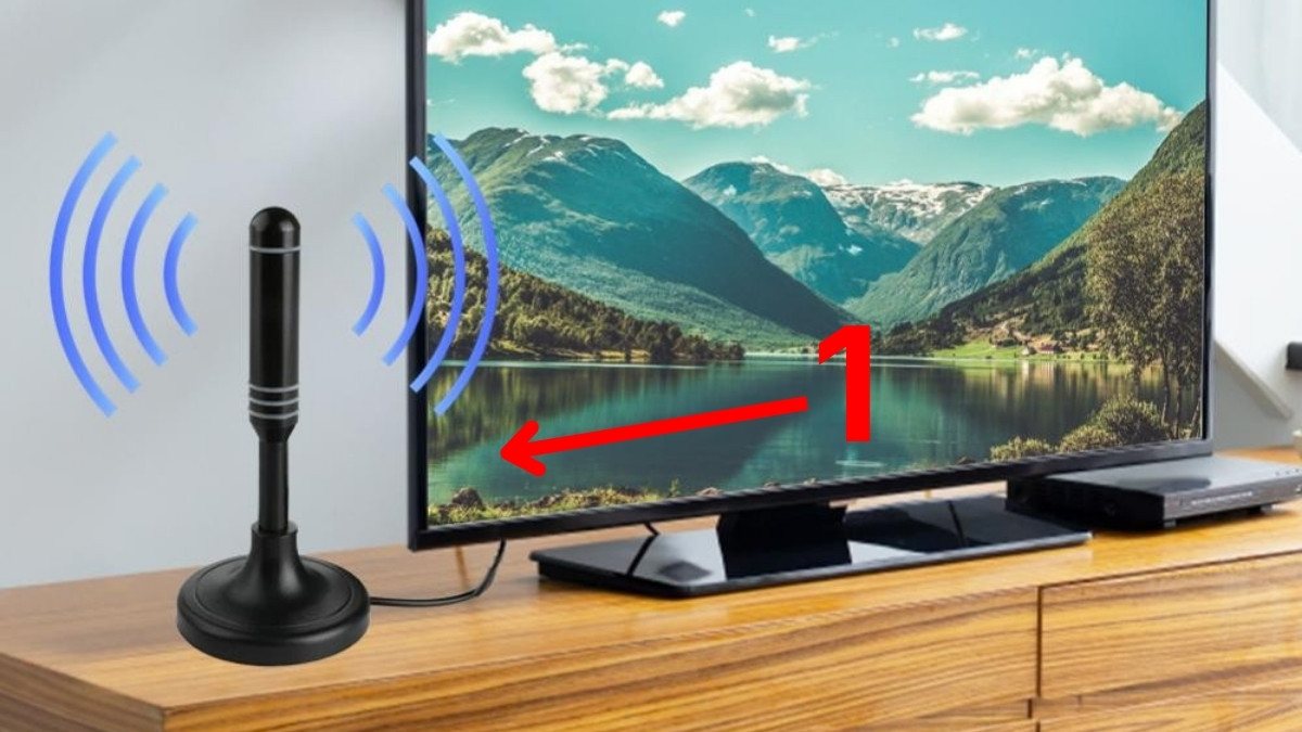 Chọn vị trí đặt anten phù hợp để bắt sóng tốt nhất