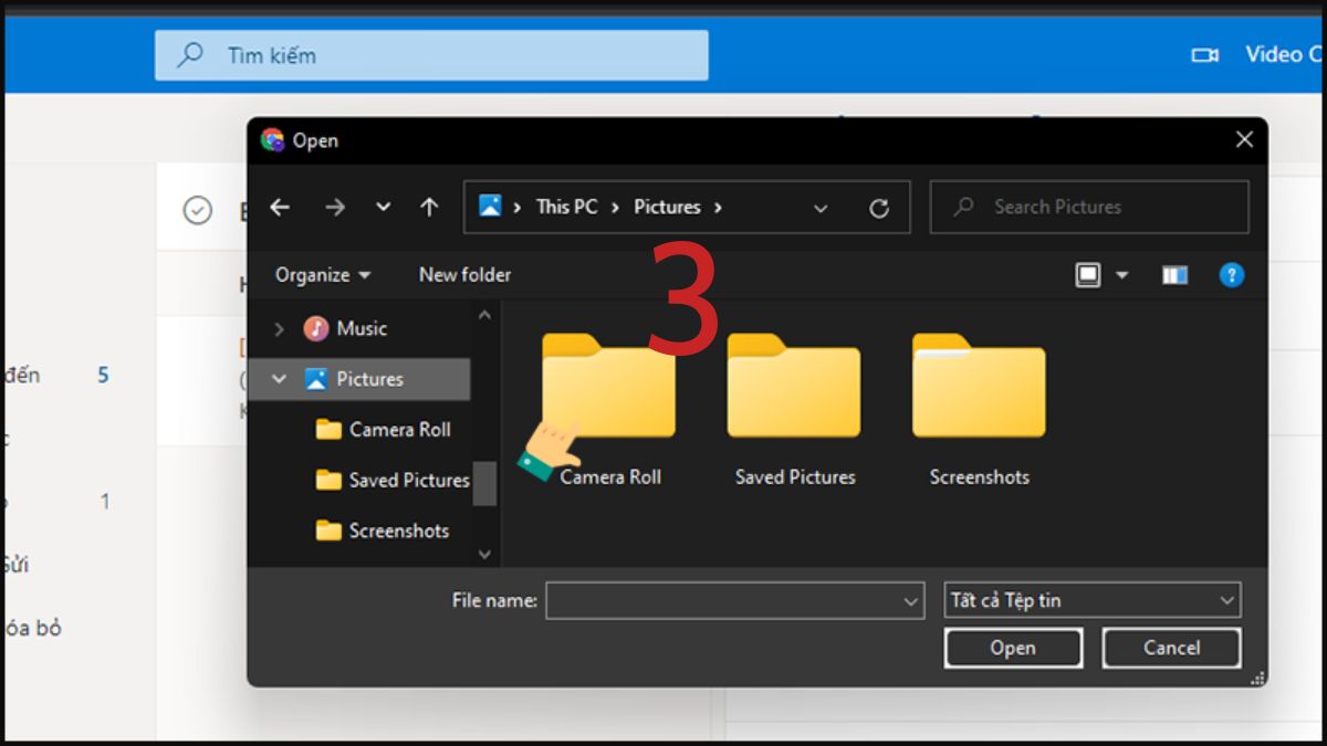 Cách sử dụng Attach a file trong Outlook bước 3