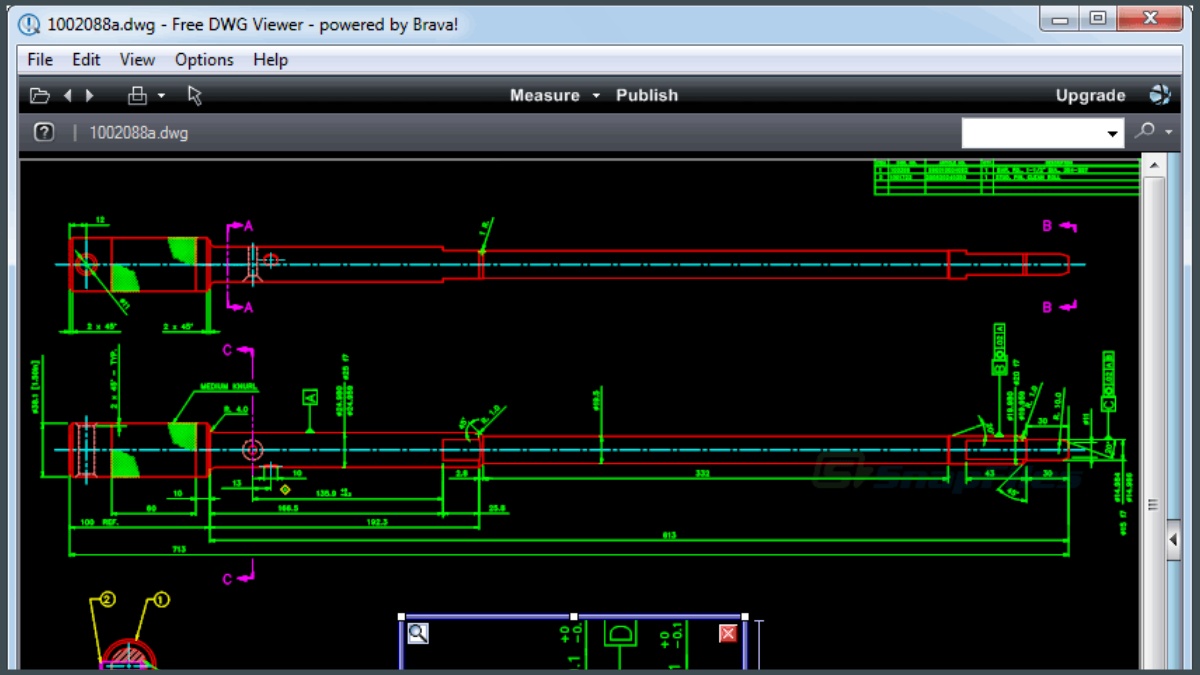Free DWG Viewer by Brava là phần mềm AutoCAD DWG Viewer được nhiều người biết đến