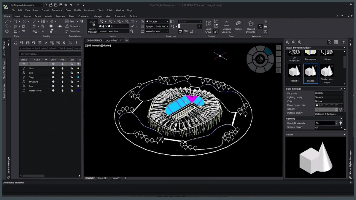DraftSight là phần mềm AutoCAD DWG Viewer chuyên nghiệp