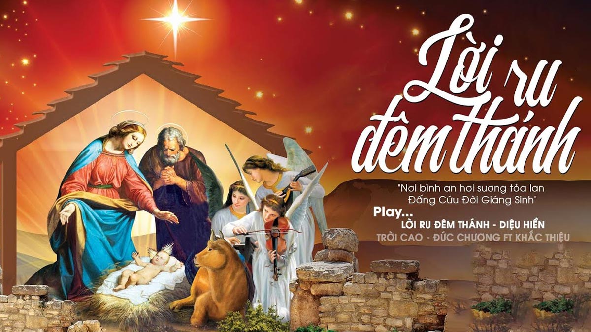Mẫu backdrop trang trí Noel đẹp (Mẫu 9)