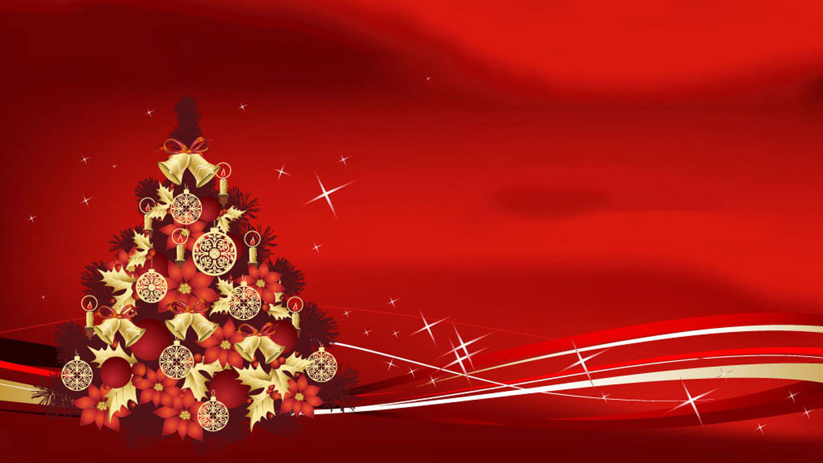 Mẫu backdrop Giáng Sinh cho công ty (Mẫu 1)