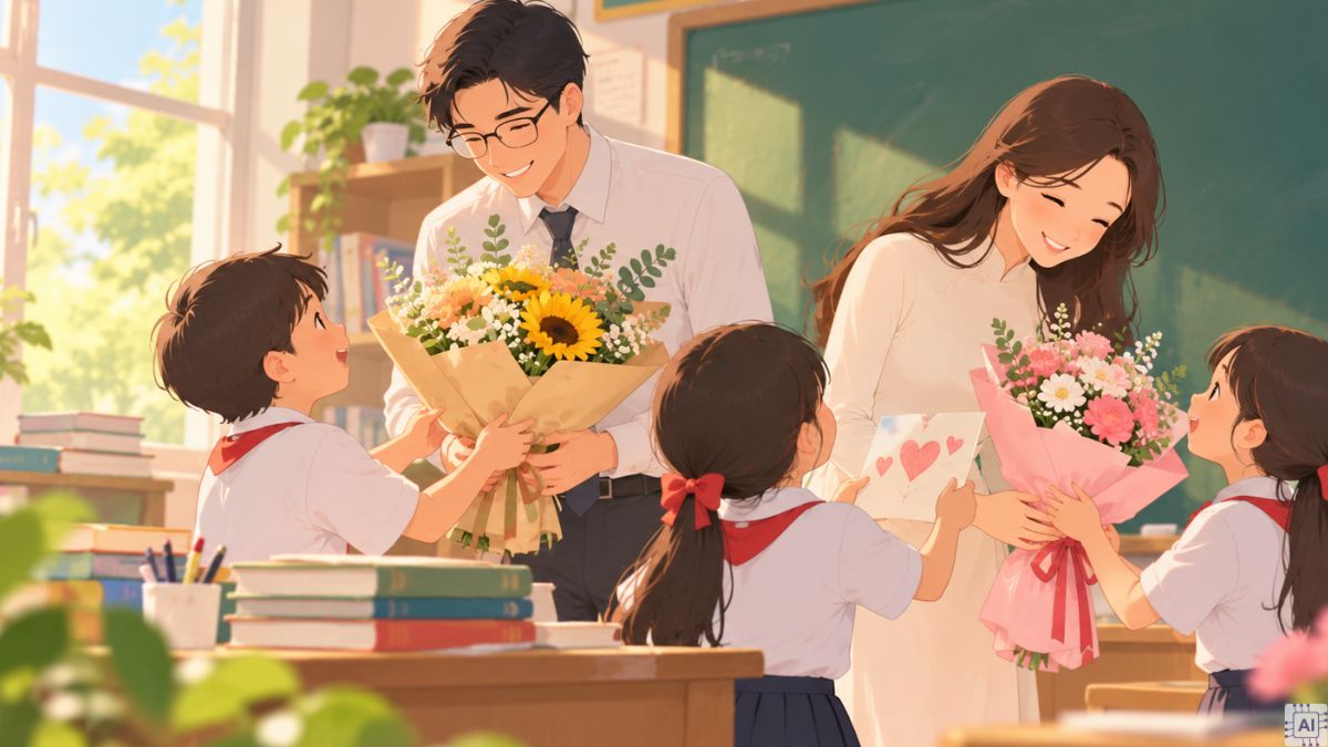 Thầy Cô Là Tất Cả có phần nhạc của Bùi Anh Tú