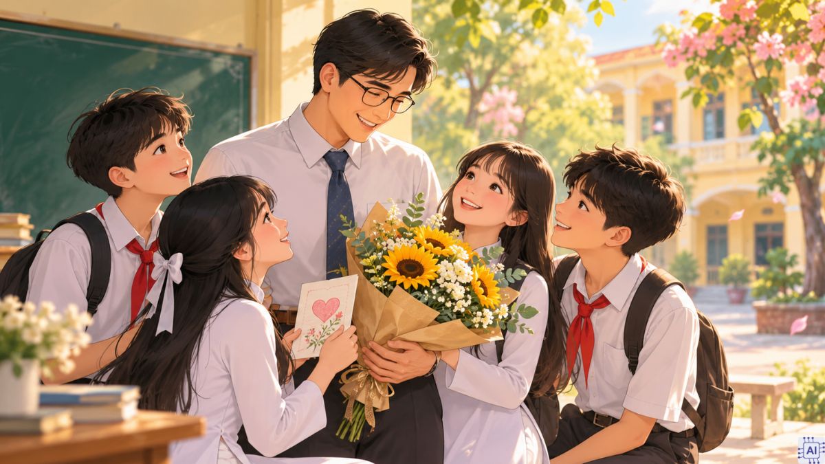 Ơn Thầy, Thầy Của Chúng Em là sáng tác của Lê Thanh Vân