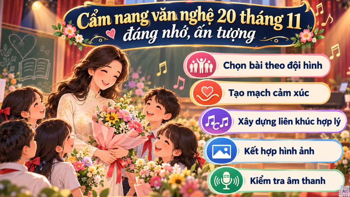 Cẩm nang văn nghệ 20 tháng 11