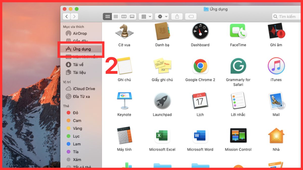 Cách bật camera MacBook truyền thống bước 2
