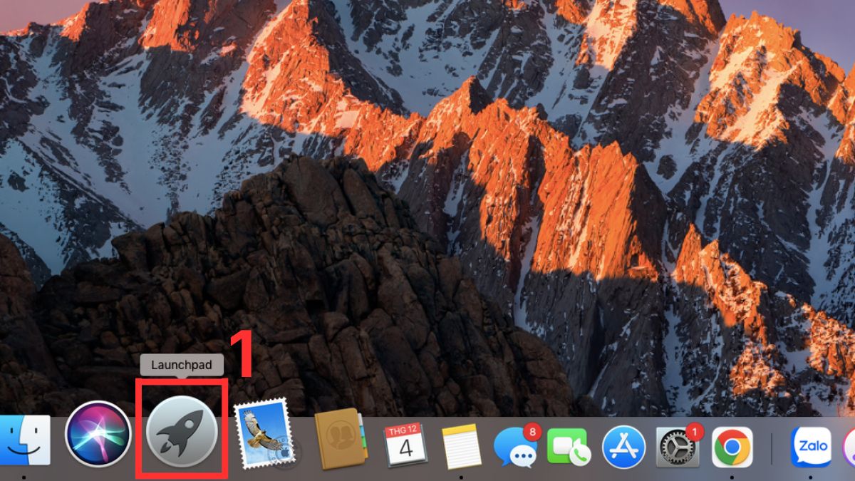 Cách bật camera MacBook bằng Photo Booth bước 1