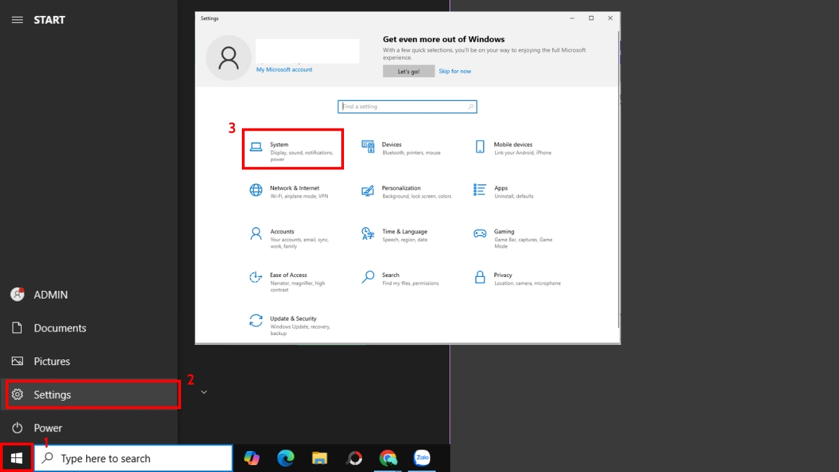 Cách bật tắt máy tính từ xa bằng chế độ Remote Desktop bước 1