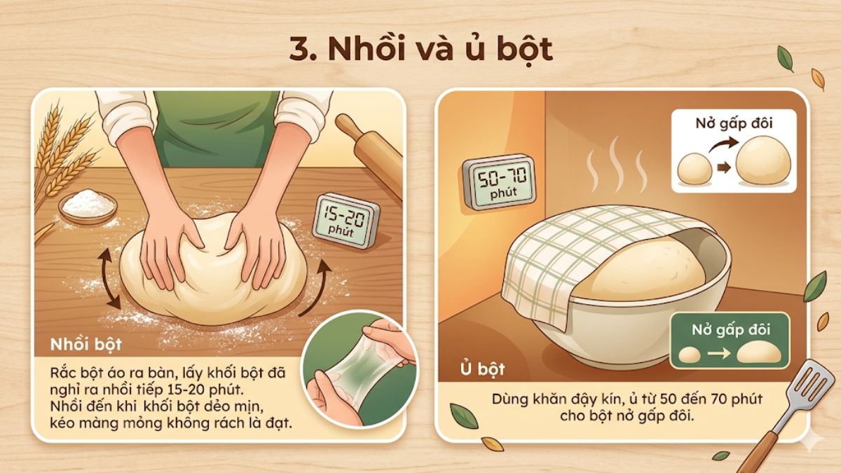 Cách nướng bánh bí đỏ cuộn len bằng nồi chiên không dầu bước 3
