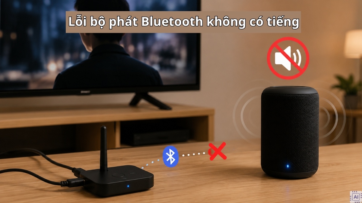 Bộ phát Bluetooth không có tiếng