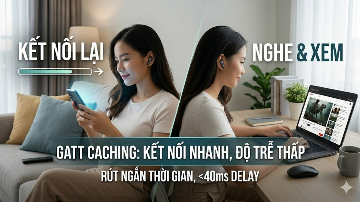 Trải nghiệm kết nối không dây mượt mà hơn