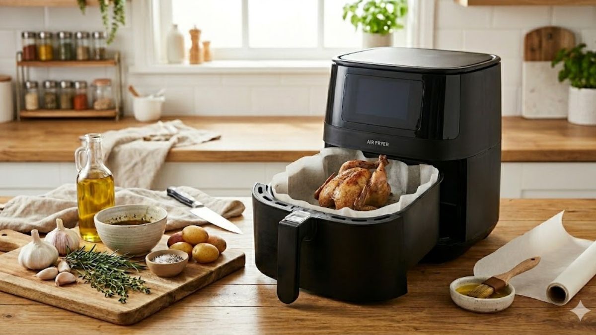 Những lưu ý khi quay bồ câu bằng nồi chiên không dầu