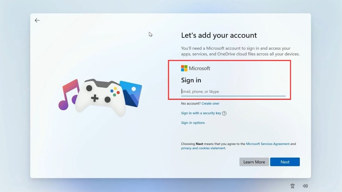 Microsoft yêu cầu đăng nhập tài khoản nhằm tăng cường bảo mật qua BitLocker và đồng bộ hóa dữ liệu