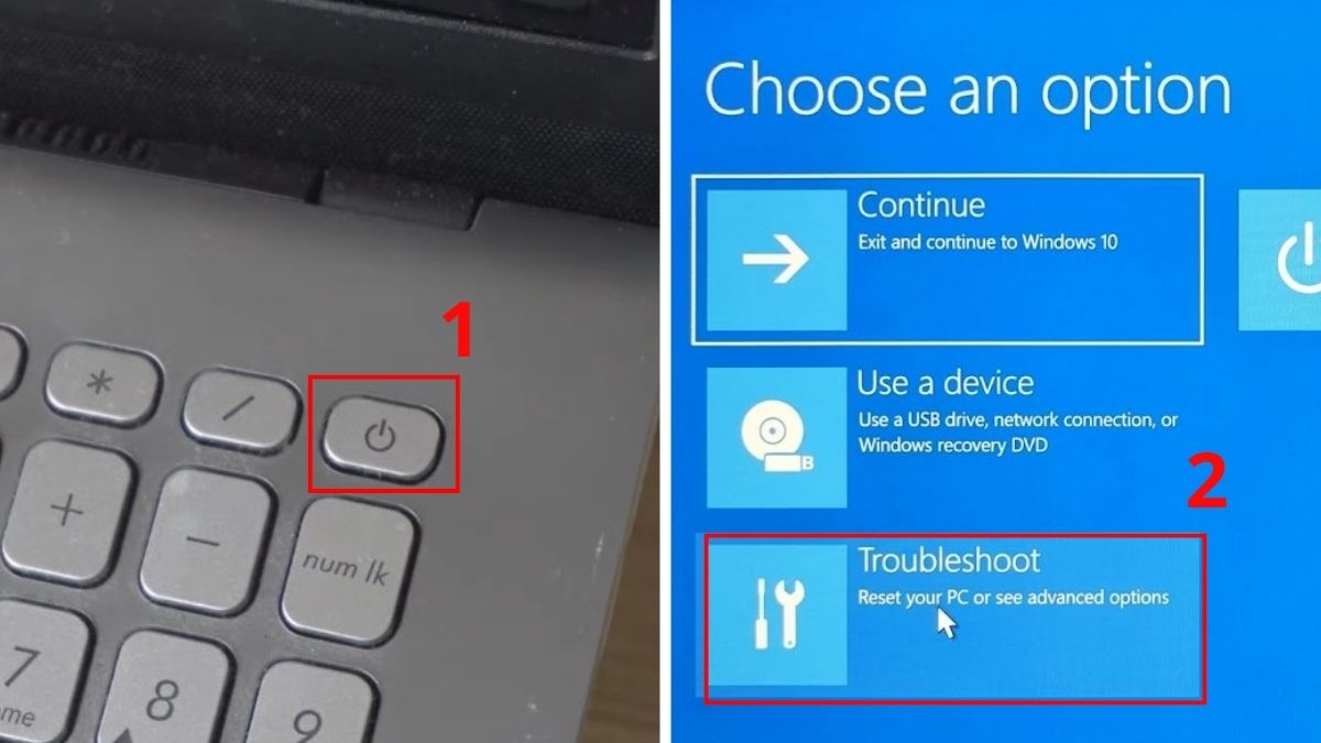 Sử dụng Startup Repair để xử lý lỗi BSOD bước 1