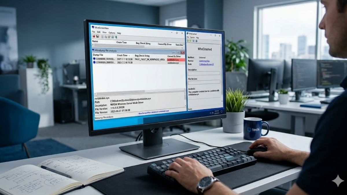 Sử dụng công cụ phân tích dump