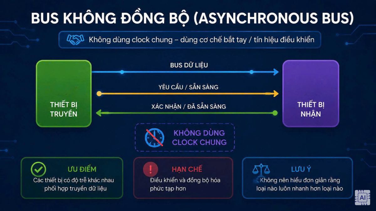 Bus không đồng bộ (Asynchronous bus)
