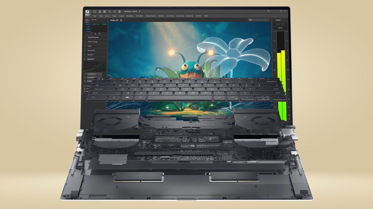 Precision 5570 là phiên bản cao cấp với CPU Intel Core thế hệ 12