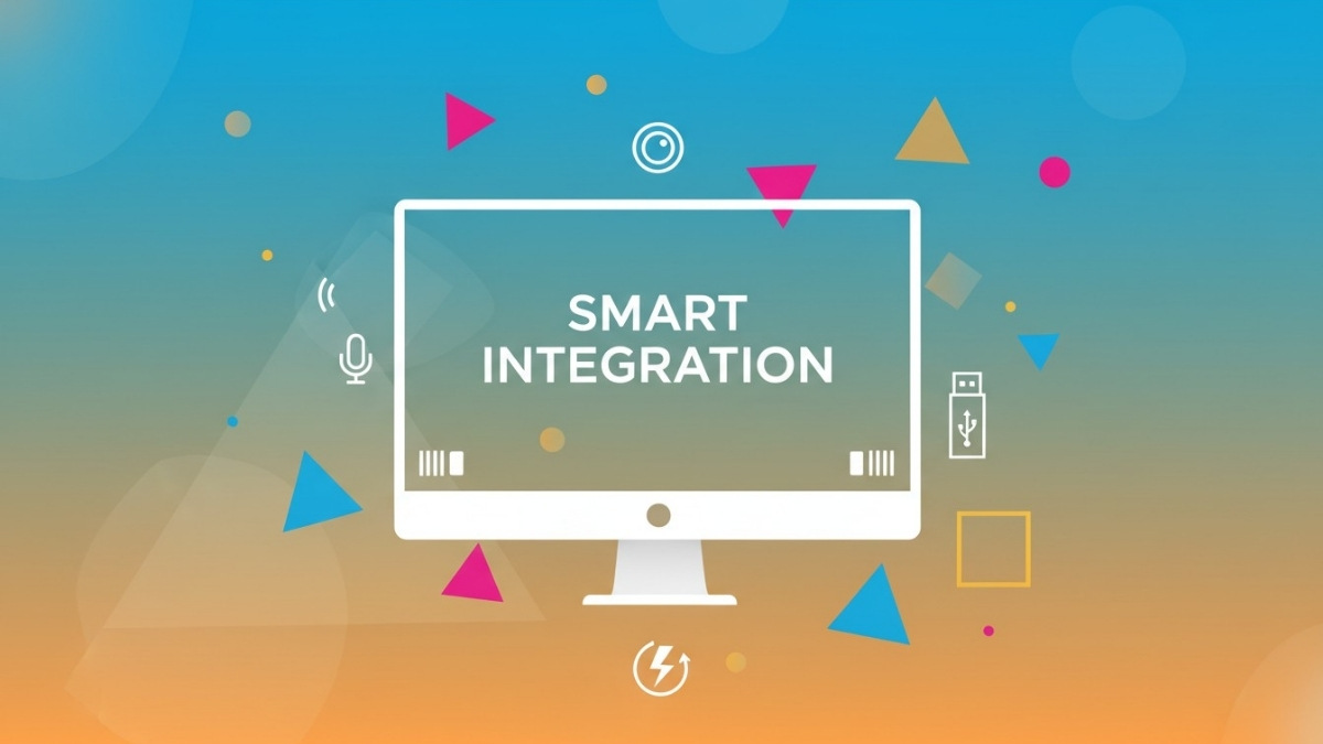 Một số thiết bị tích hợp trên màn hính máy tính