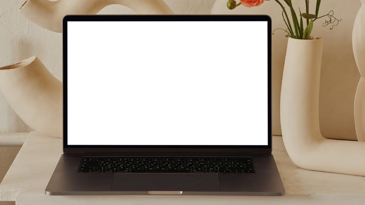Màn hình laptop bị trắng