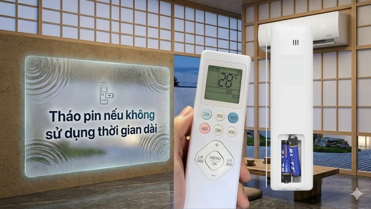 Lưu ý khi sử dụng và bảo quản điều khiển Casper
