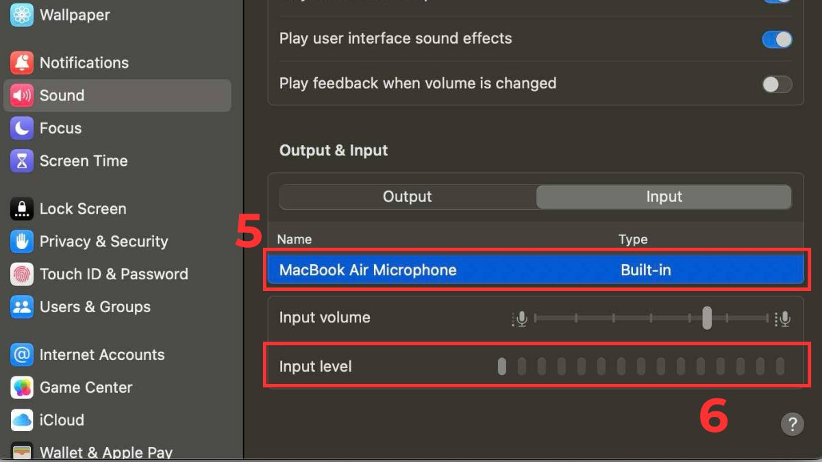 Bật quyền truy cập Micro trên máy tính MacBook bước 4