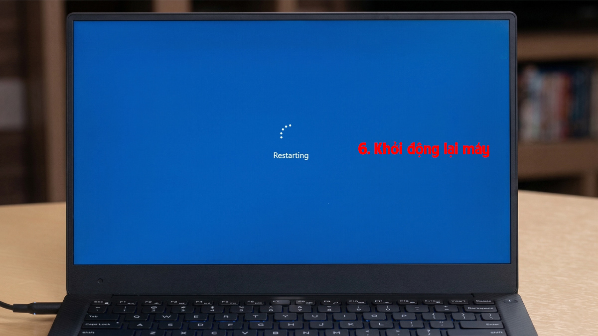 VT vẫn chưa được Enable sau khi lưu cài đặt bước 3