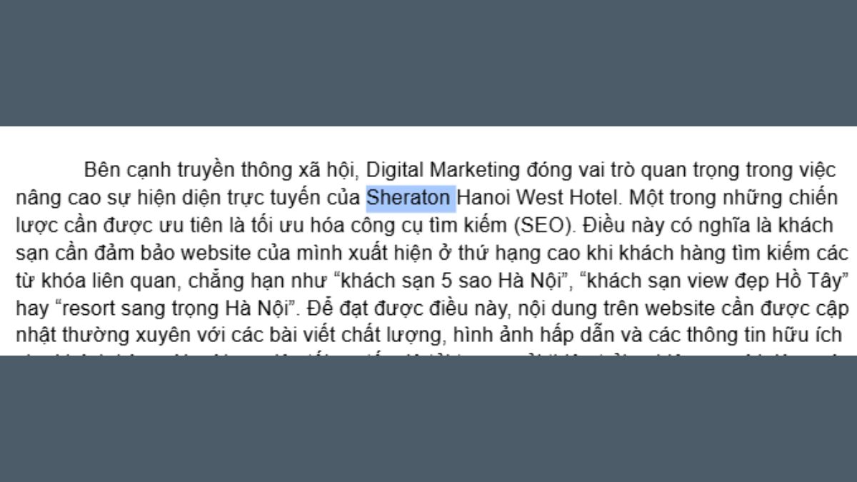 Nhấn 2 lần trên Trackpad để bôi đen 1 từ bất kì trên MacBook