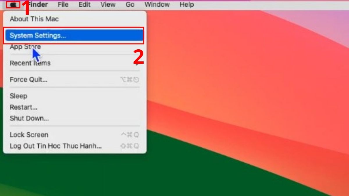 Cách chỉnh tiếng Việt trên MacBook bước 1