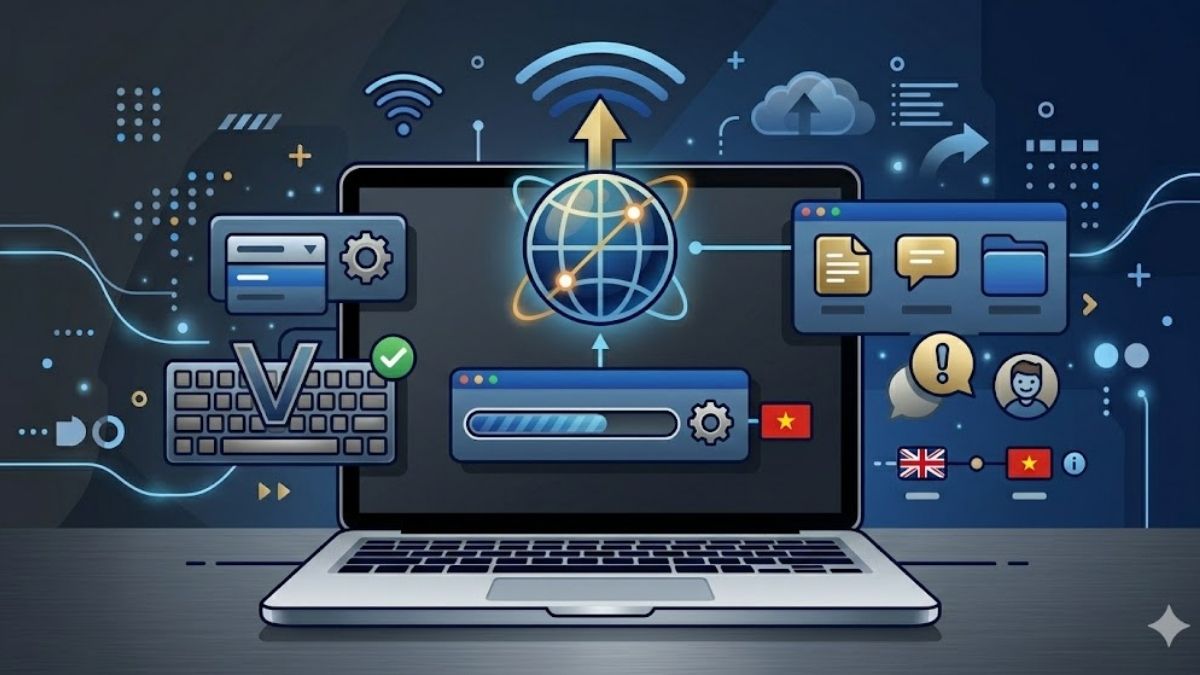 Lưu ý khi cài đặt tiếng Việt cho laptop