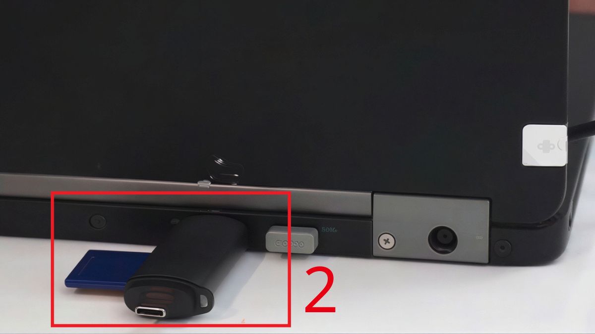 Sử dụng đầu đọc thẻ (card reader) bước 2